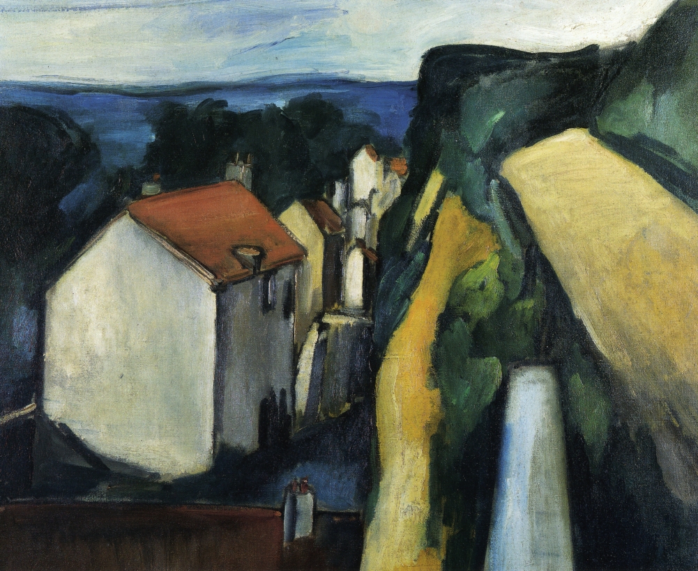 The Village (1908) Maurice de Vlaminck tablo - Dekolata
