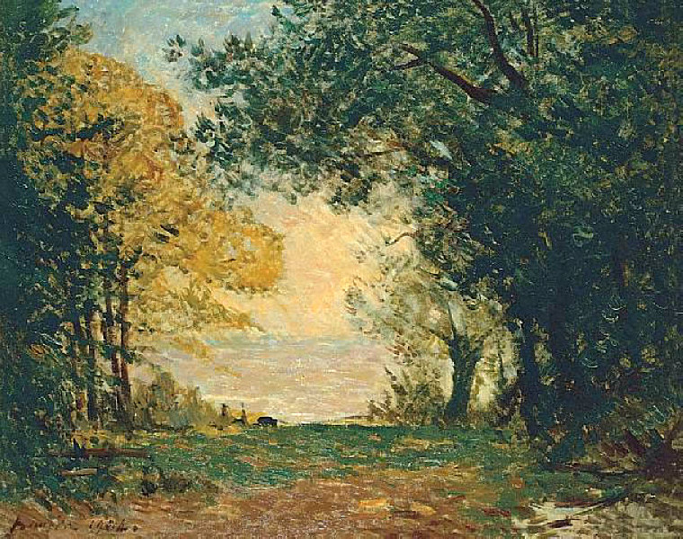 Beg Meil at dusk (1904) Maxime Maufra tablo - Dekolata