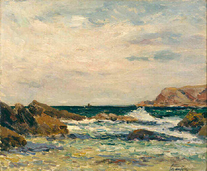 Belle Ile en Mer Maxime Maufra tablo - Dekolata