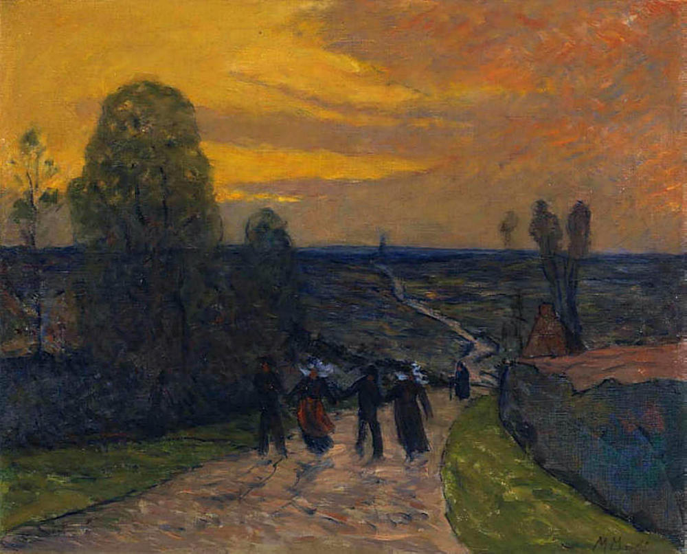 Bretons on the way Maxime Maufra tablo - Dekolata