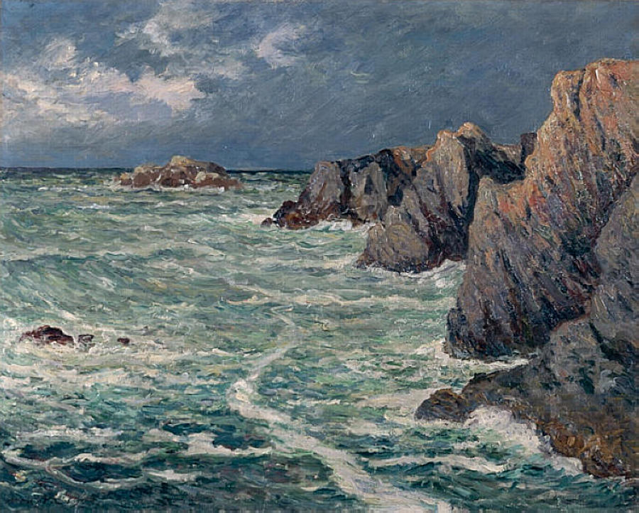 Domois shore (Belle Ile en Mer) – Maxime Maufra Tablo
