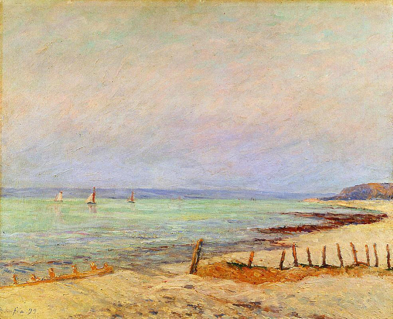 Dusk (1899) Maxime Maufra tablo - Dekolata