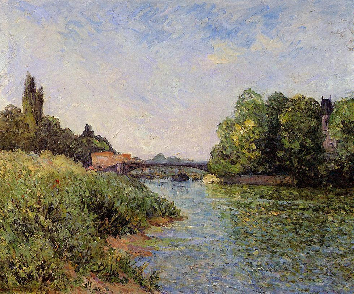 Powdery Sunshine (1900) Maxime Maufra tablo - Dekolata