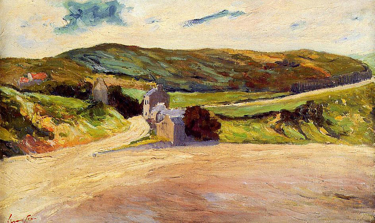 Saint Jean du Doigt (1906) Maxime Maufra tablo - Dekolata