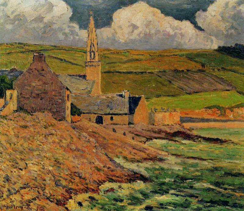 Saint Michel's Church (1916) Maxime Maufra tablo - Dekolata
