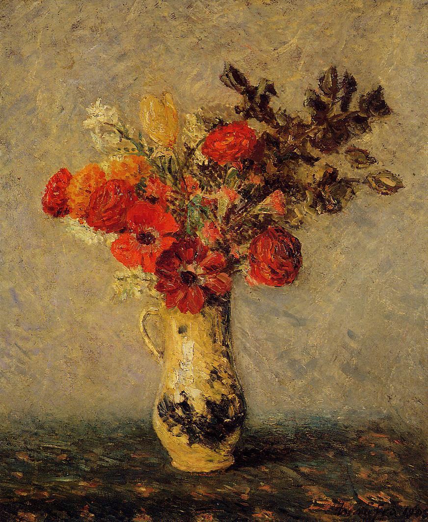 Spring Flowers (1905) Maxime Maufra tablo - Dekolata