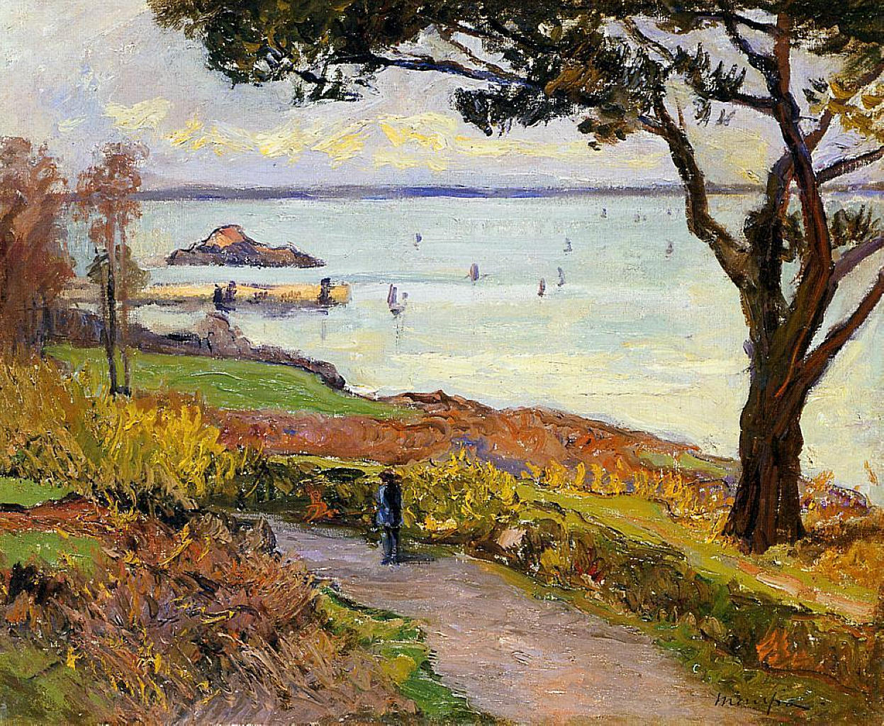 The Bay of Douarnenez – Maxime Maufra Tablo