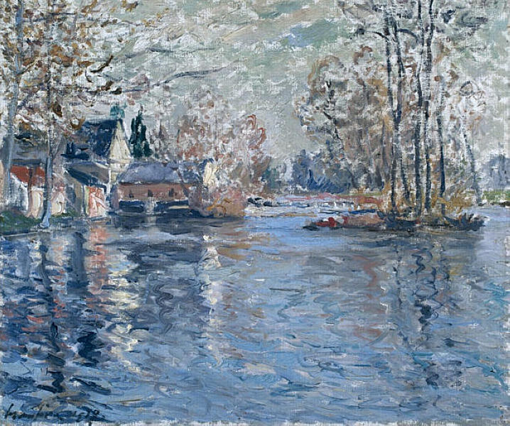 The Dam of a Loir Ponce Maxime Maufra tablo - Dekolata
