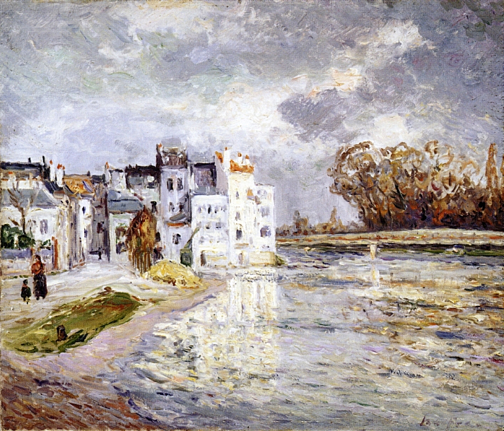 The Marne at Lagny Maxime Maufra tablo - Dekolata