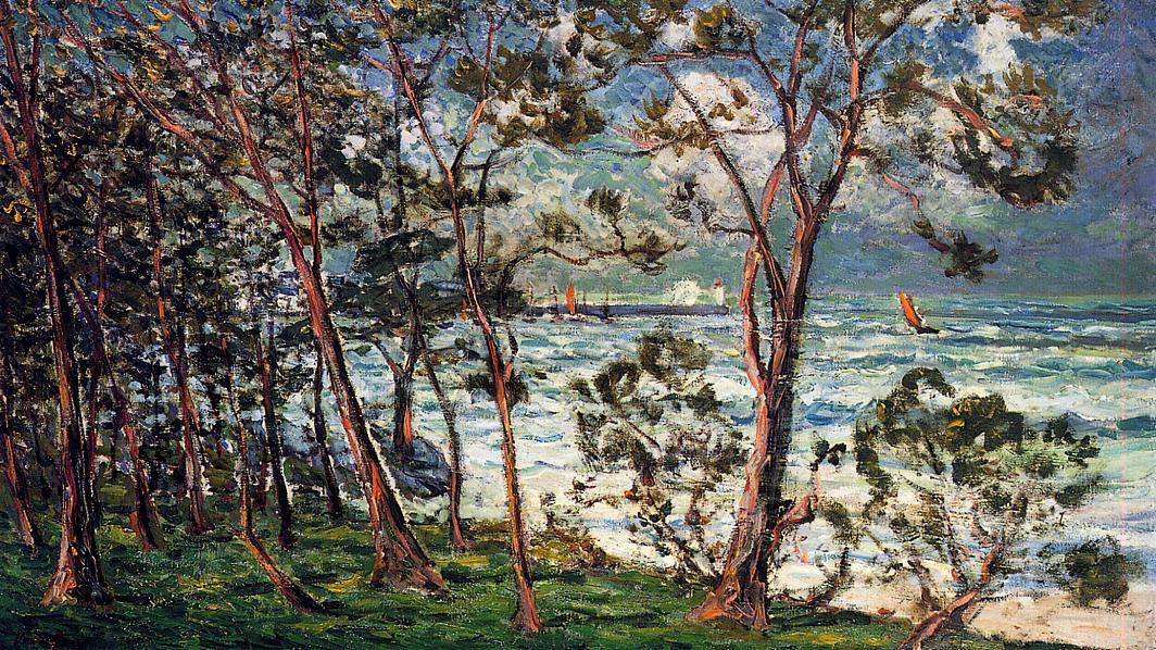The Shore at Duarnenez (1905) – Maxime Maufra Tablo
