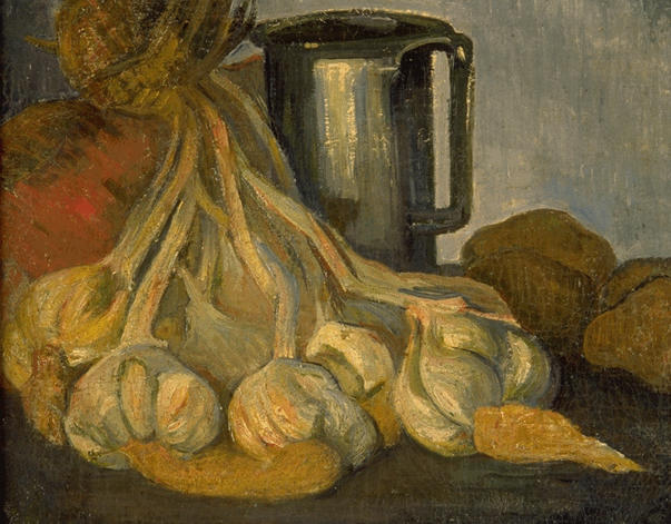 A Bunch of Garlic and a Pewter Tankard – Meijer de Haan Tablo