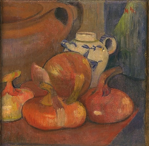 Nature morte, Pichet et Oignons (1890) Meijer de Haan tablo - Dekolata