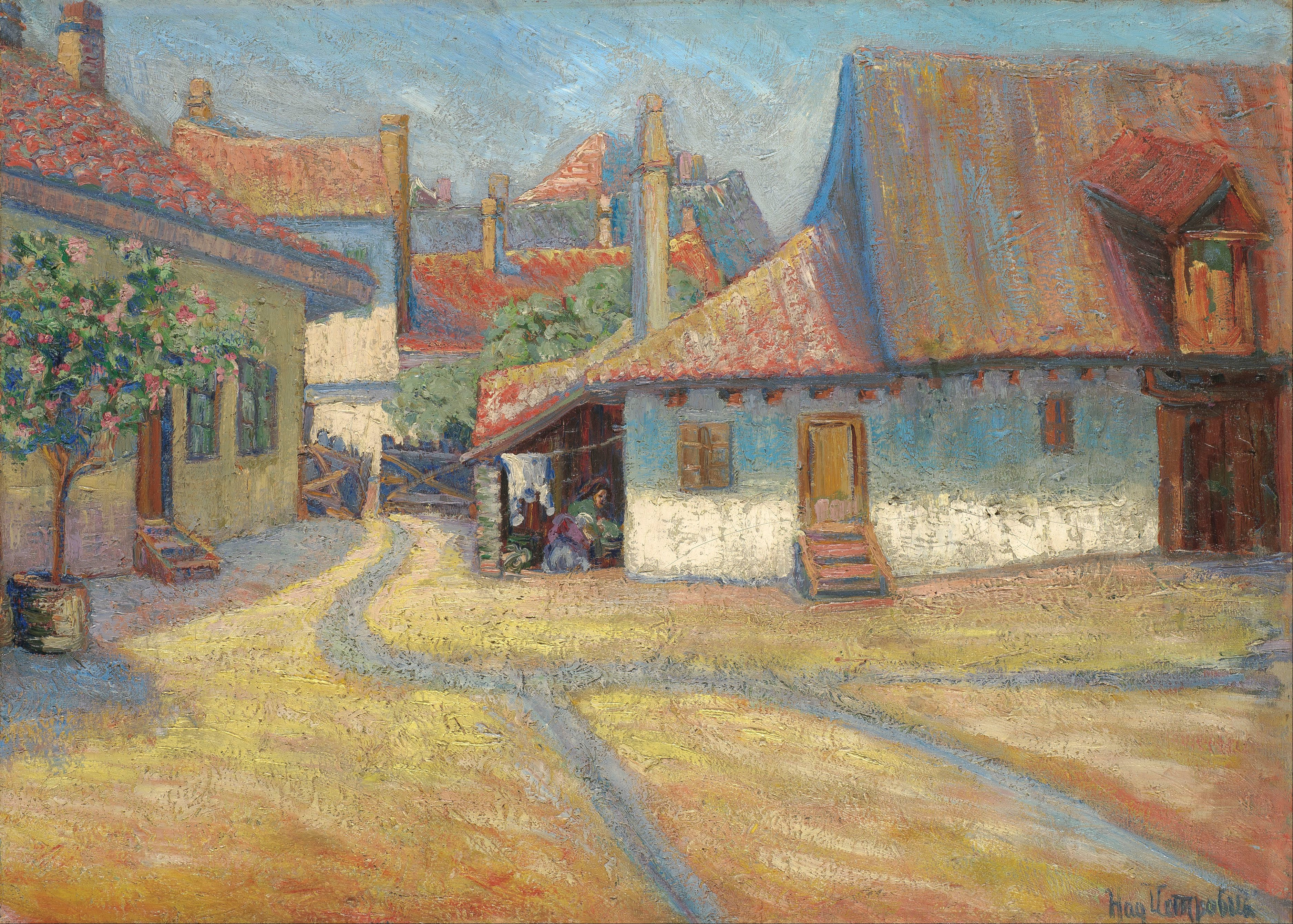 Belgrade Suburb Nadežda Petrović tablo - Dekolata