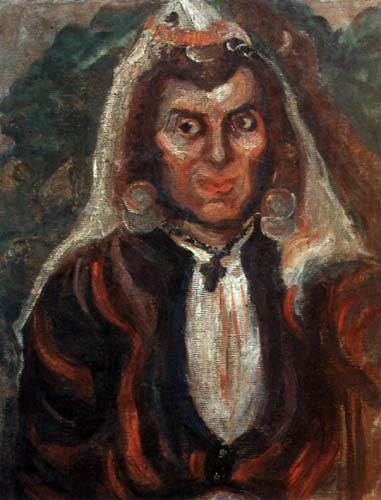 Gypsy (1905) Nadežda Petrović tablo - Dekolata