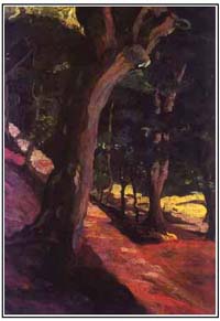 Tree In The Forest (1902) Nadežda Petrović tablo - Dekolata