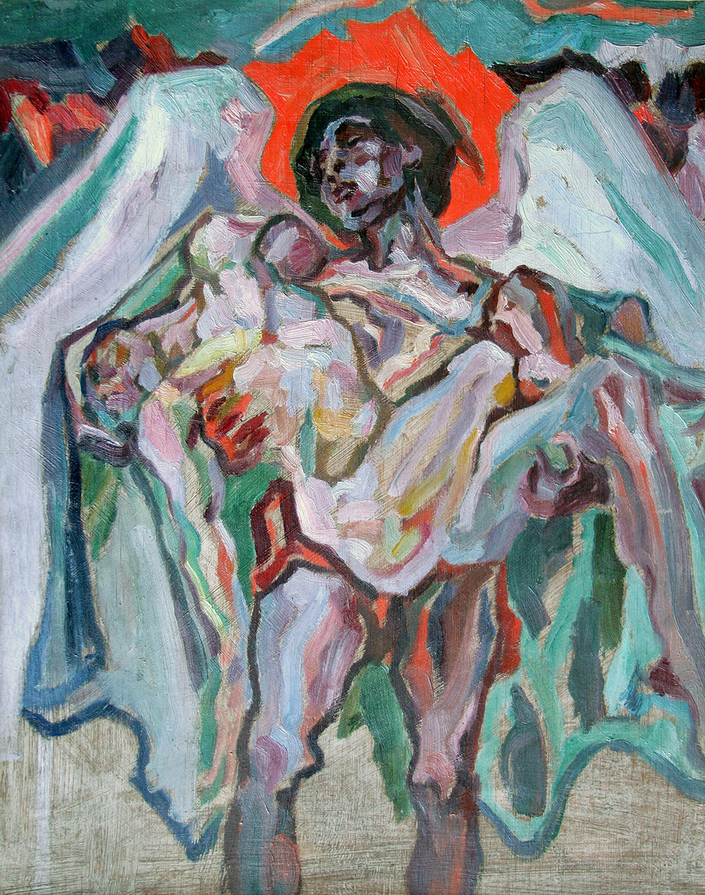 Angel of Death (1923) Oleksa Novakivskyi tablo - Dekolata