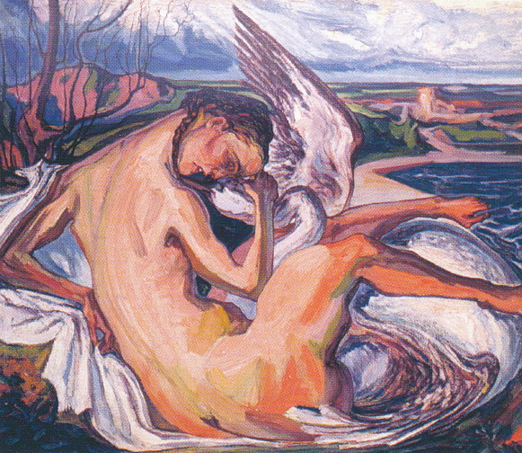 Modern Leda (1929) – Oleksa Novakivskyi Tablo