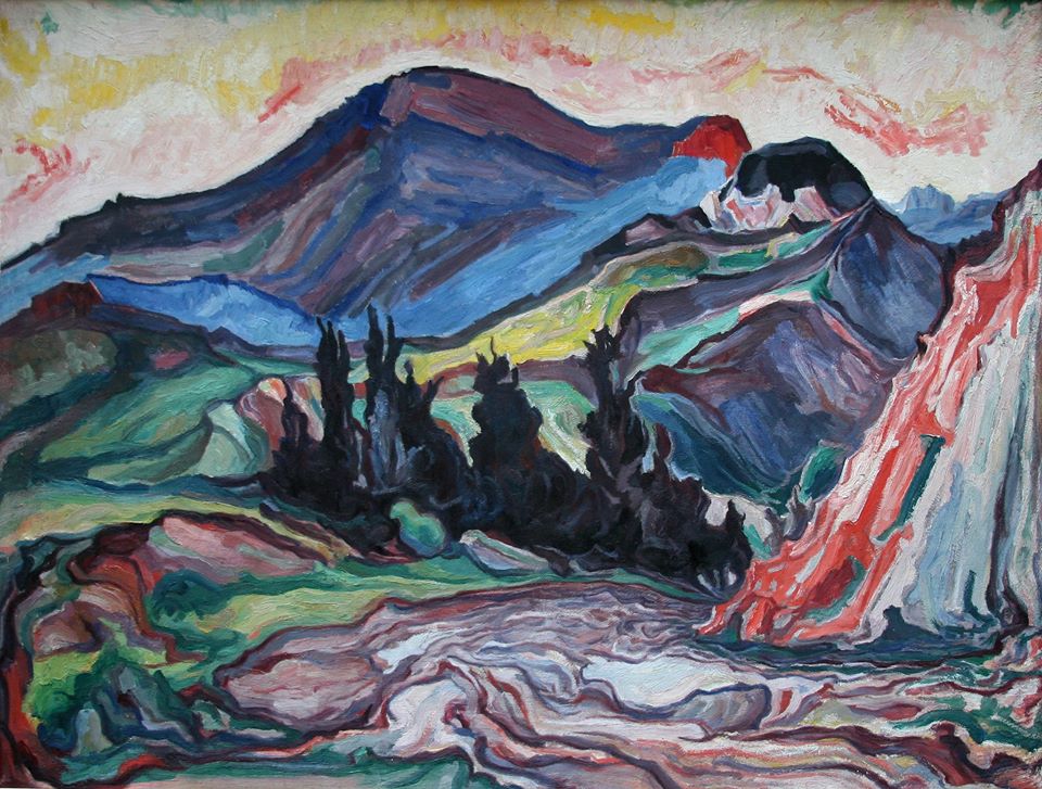 Mount Gregit (1931) Oleksa Novakivskyi tablo - Dekolata