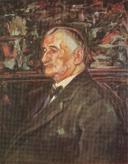 Portrait of I. Korovets (1931) Oleksa Novakivskyi tablo - Dekolata