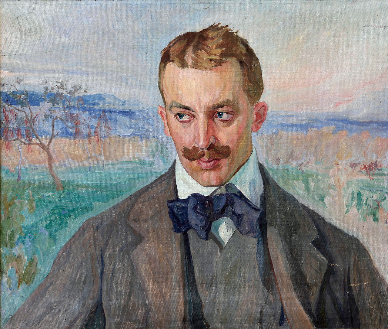 Portrait of Ivan Golubovsky (1909) Oleksa Novakivskyi tablo - Dekolata