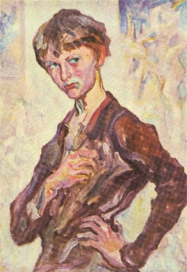 Portrait of the Artist's Son, Yaroslav (1930) Oleksa Novakivskyi tablo - Dekolata