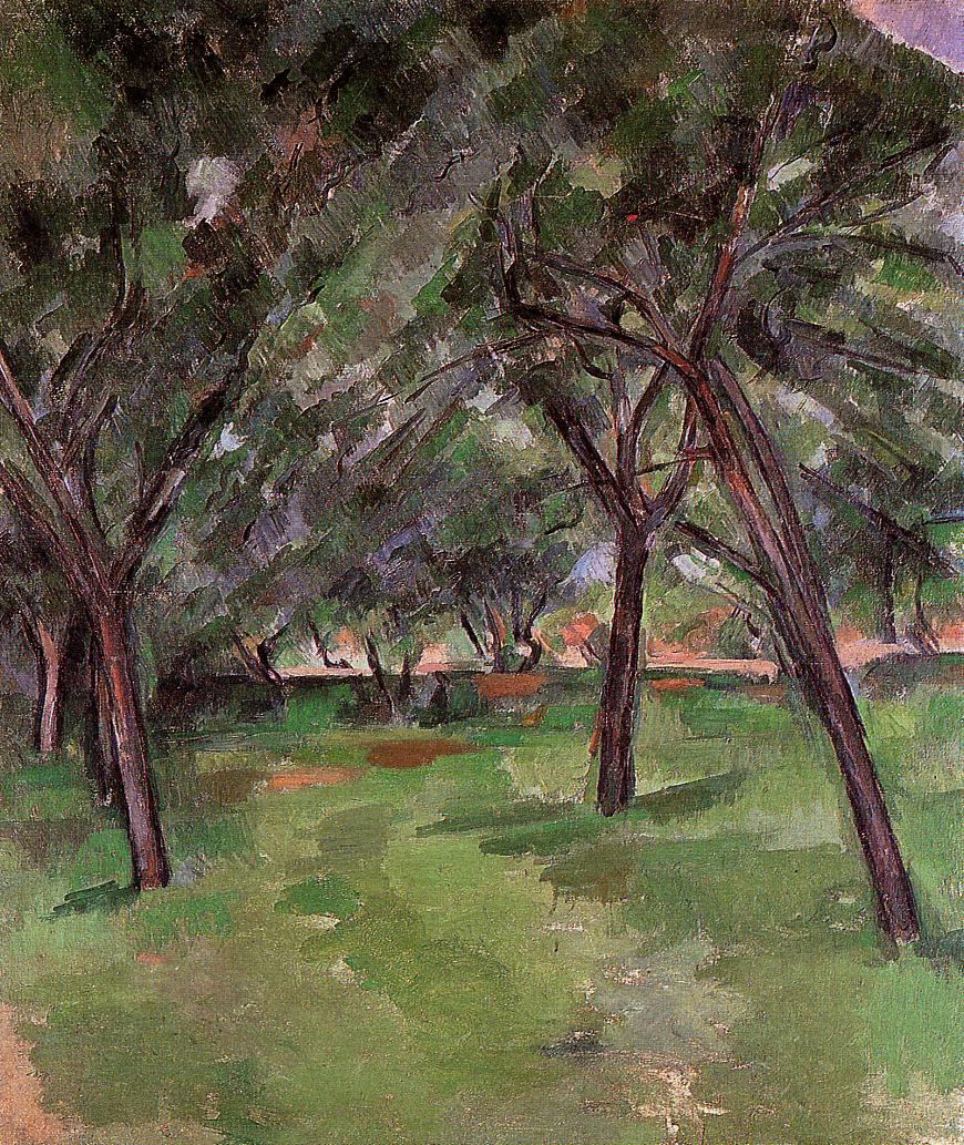 A Close (1890) Paul Cézanne tablo - Dekolata