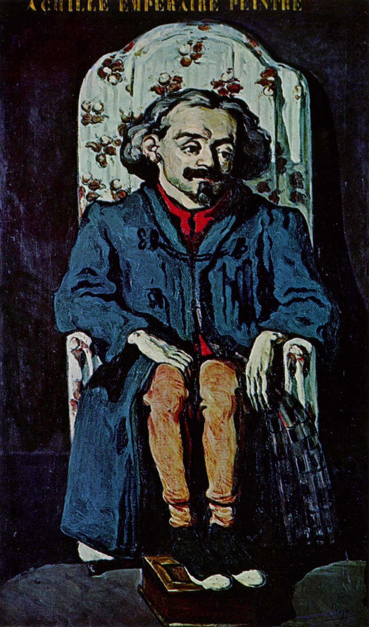 Achille Emperaire (1868) Paul Cézanne tablo - Dekolata