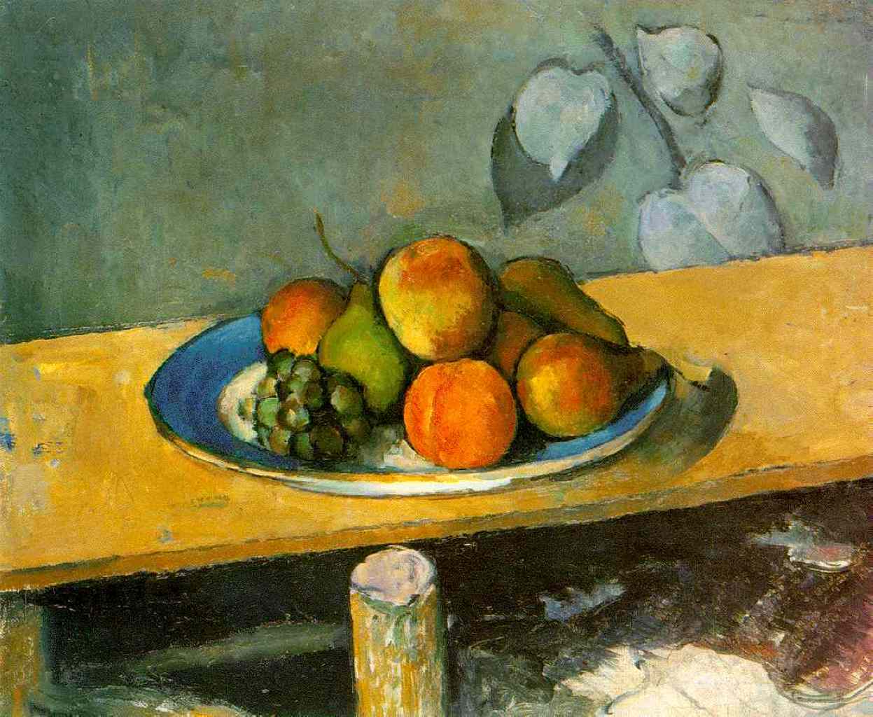 Apples, Pears and Grapes (1880) Paul Cézanne tablo - Dekolata