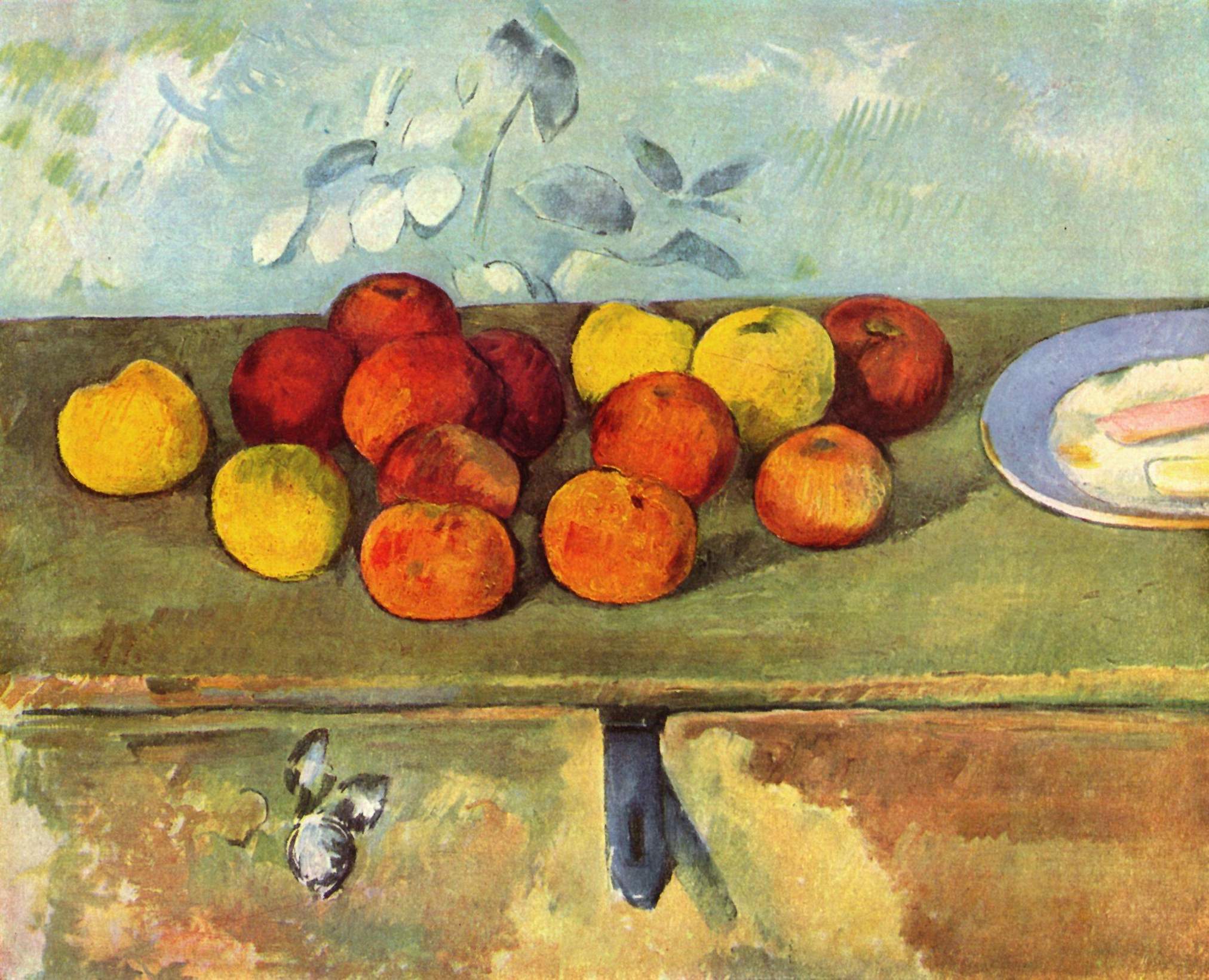 Apples and Biscuits (1895) Paul Cézanne tablo - Dekolata