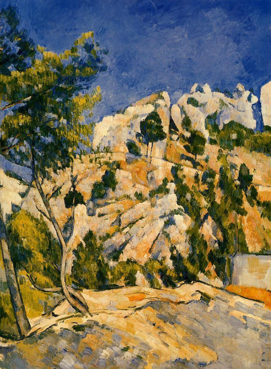 Bottom of the Ravine (1879) Paul Cézanne tablo - Dekolata