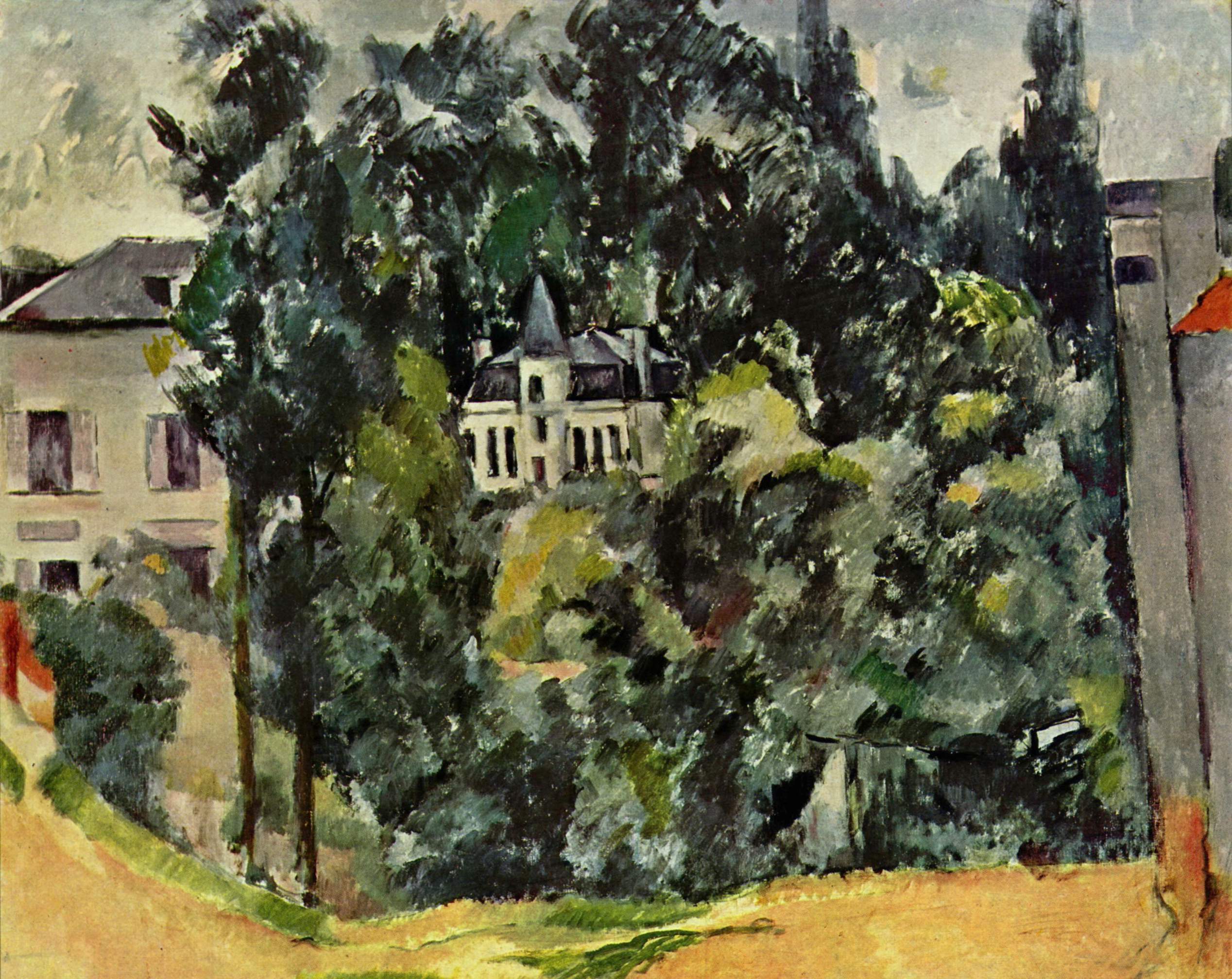 Castle of Marines (1890) – Paul Cézanne Tablo