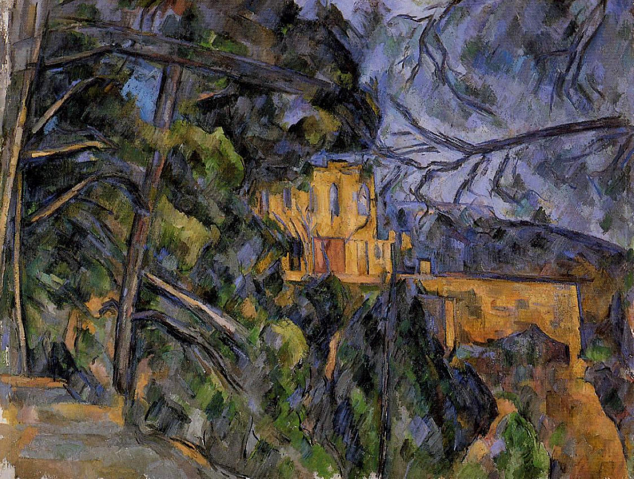 Chateau Noir (1904) Paul Cézanne tablo - Dekolata