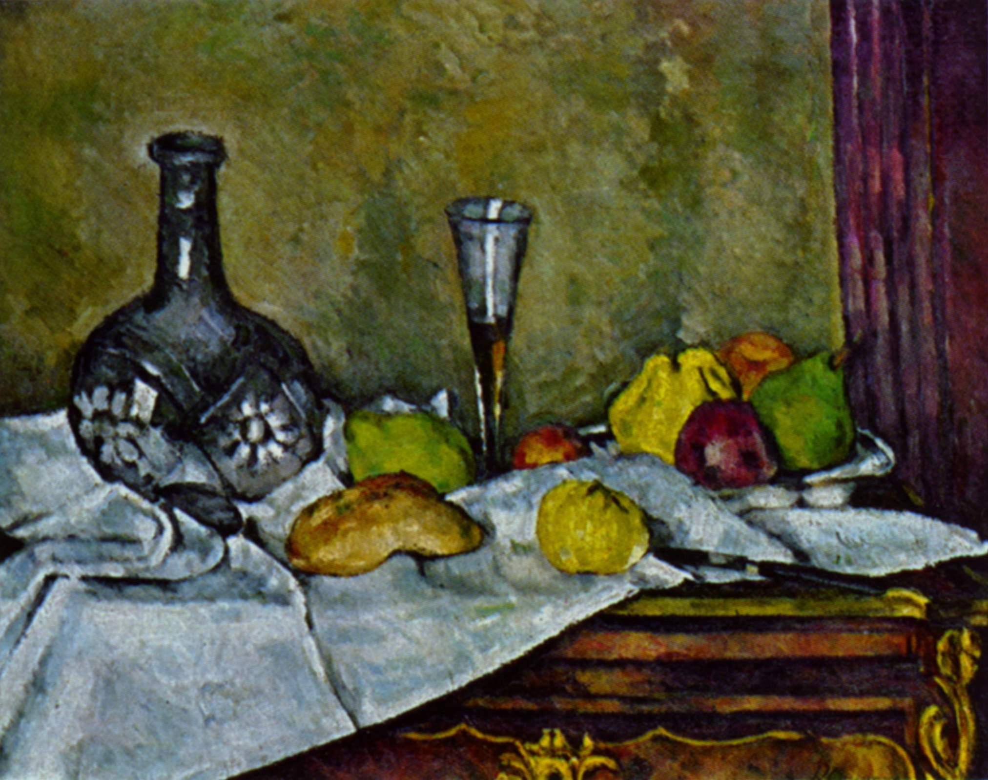 Dessert (1877) Paul Cézanne tablo - Dekolata