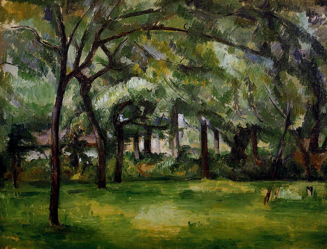 Farm in Normandy. Summer (1882) – Paul Cézanne Tablo