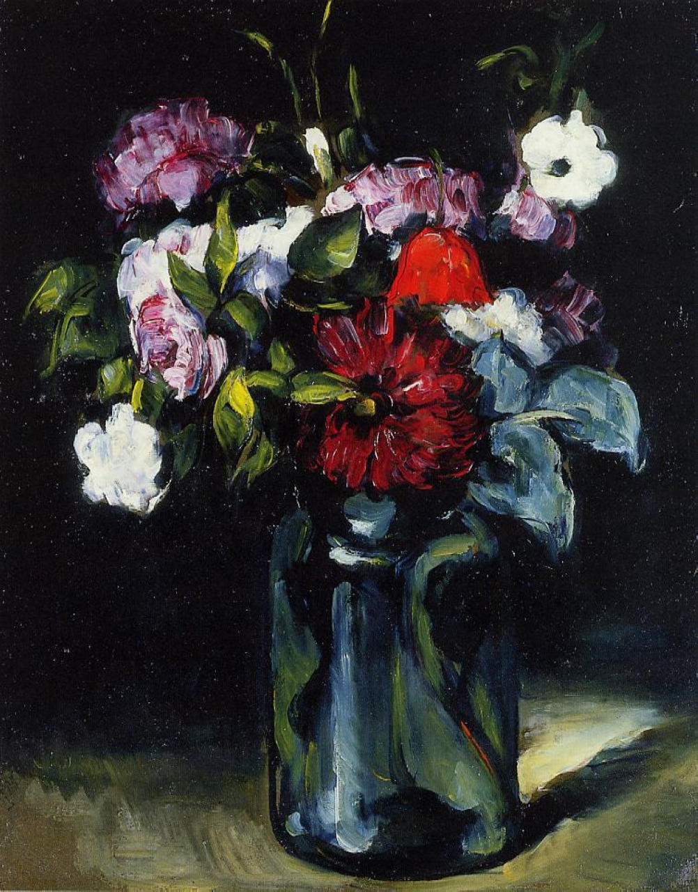 Flowers in a Vase (1873) Paul Cézanne tablo - Dekolata