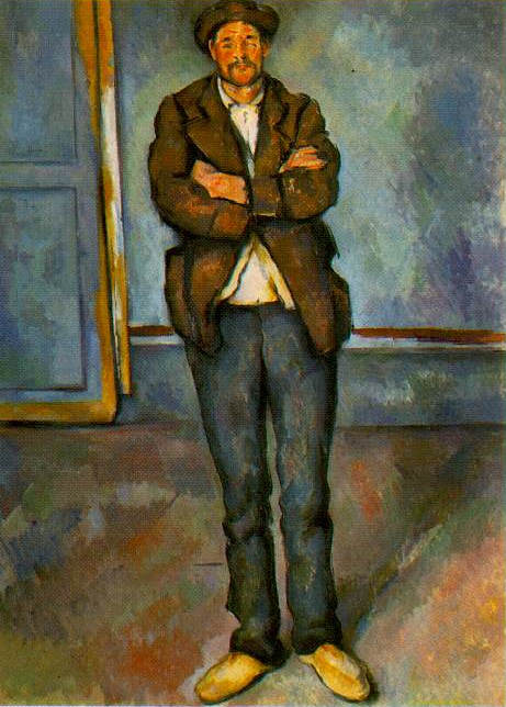 Man in a room (1890) Paul Cézanne tablo - Dekolata