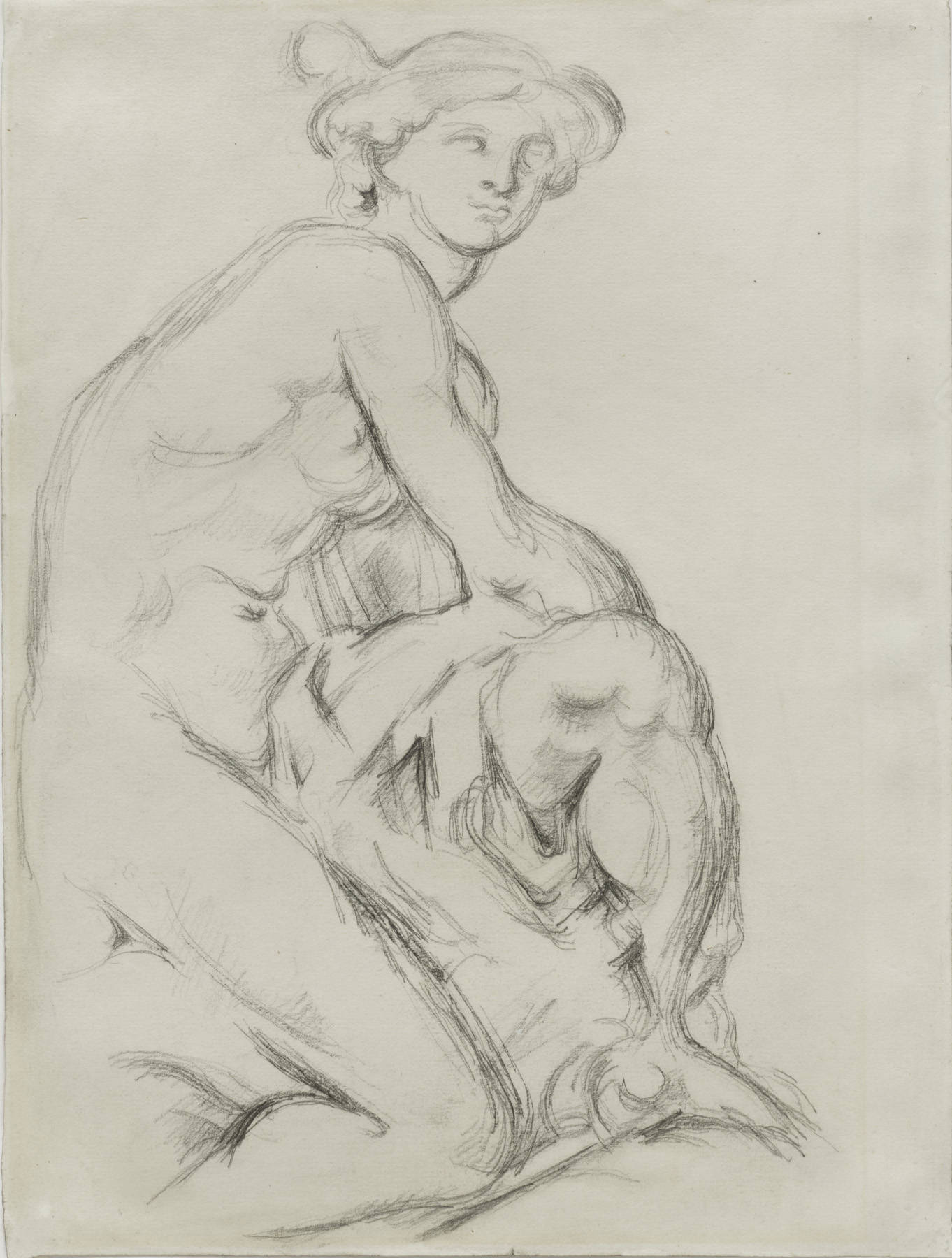 Mercury after Pigalle (1891) Paul Cézanne tablo - Dekolata