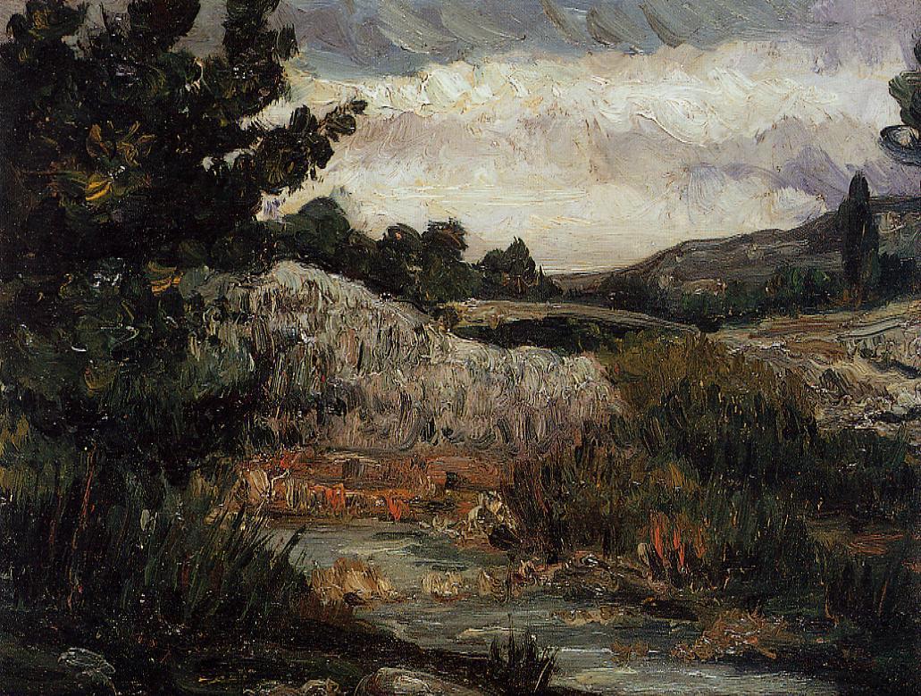 Mont Sainte Victoire (1867) Paul Cézanne tablo - Dekolata