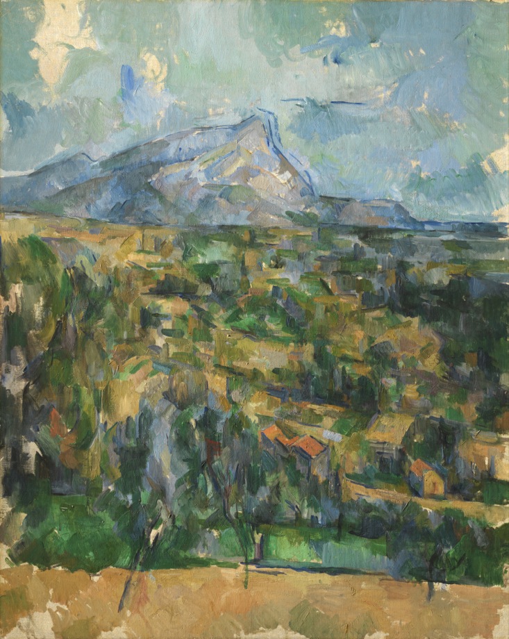 Mont Sainte Victoire (1904) Paul Cézanne tablo - Dekolata