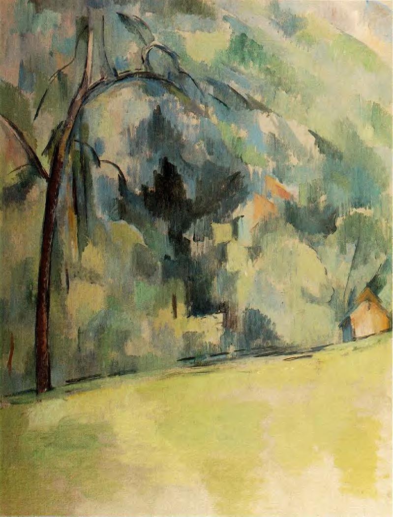 Morning in Provence (1906) Paul Cézanne tablo - Dekolata