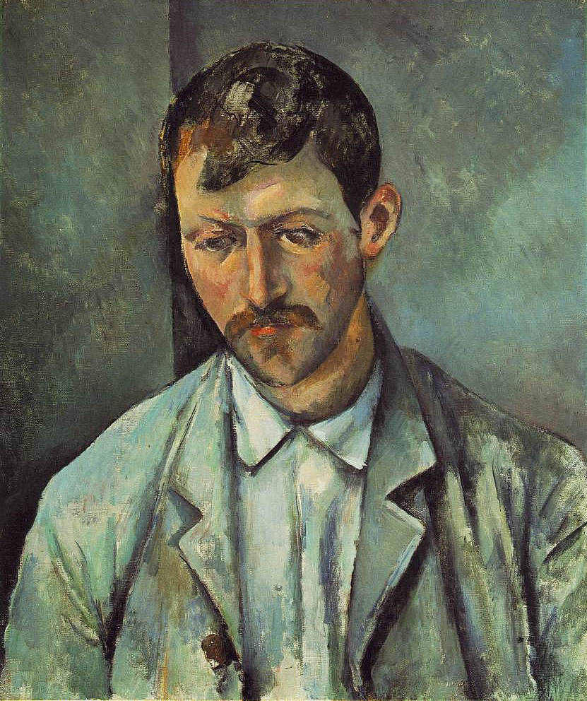 Peasant (1891) Paul Cézanne tablo - Dekolata