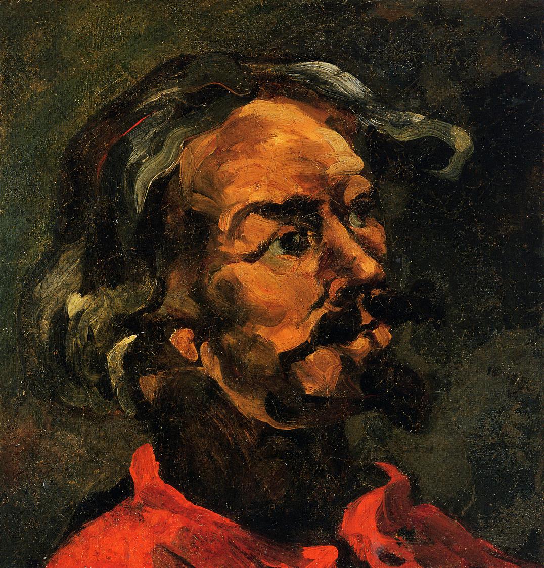 Portrait of Achille Emperaire (1868) Paul Cézanne tablo - Dekolata