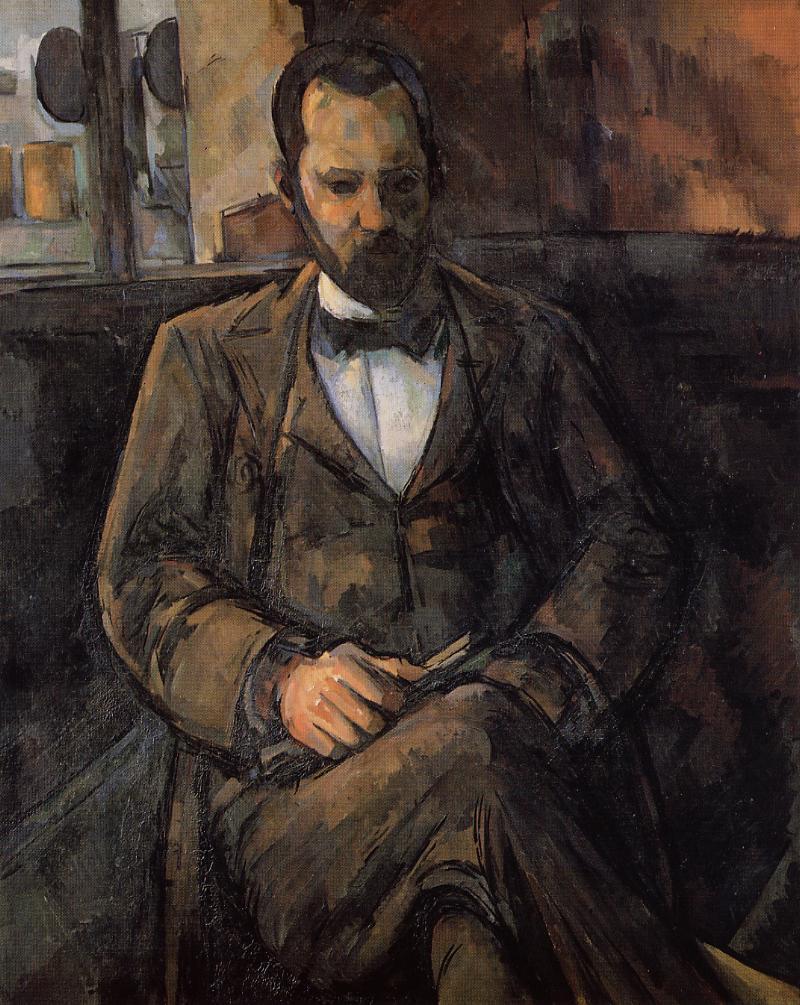 Portrait of Ambroise Vollard (1899) Paul Cézanne tablo - Dekolata