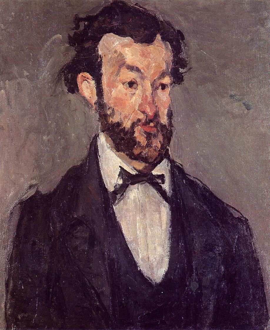 Portrait of Antoine Valabregue (1871) Paul Cézanne tablo - Dekolata