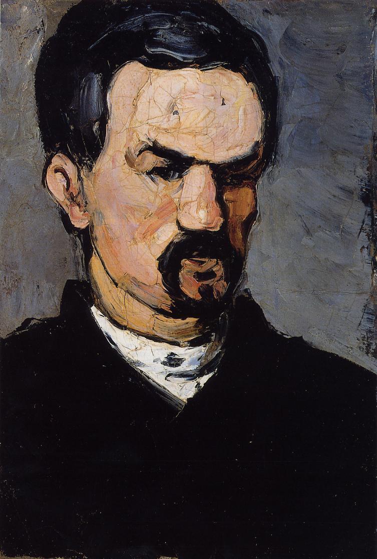 Portrait of Uncle Dominique (1866) Paul Cézanne tablo - Dekolata