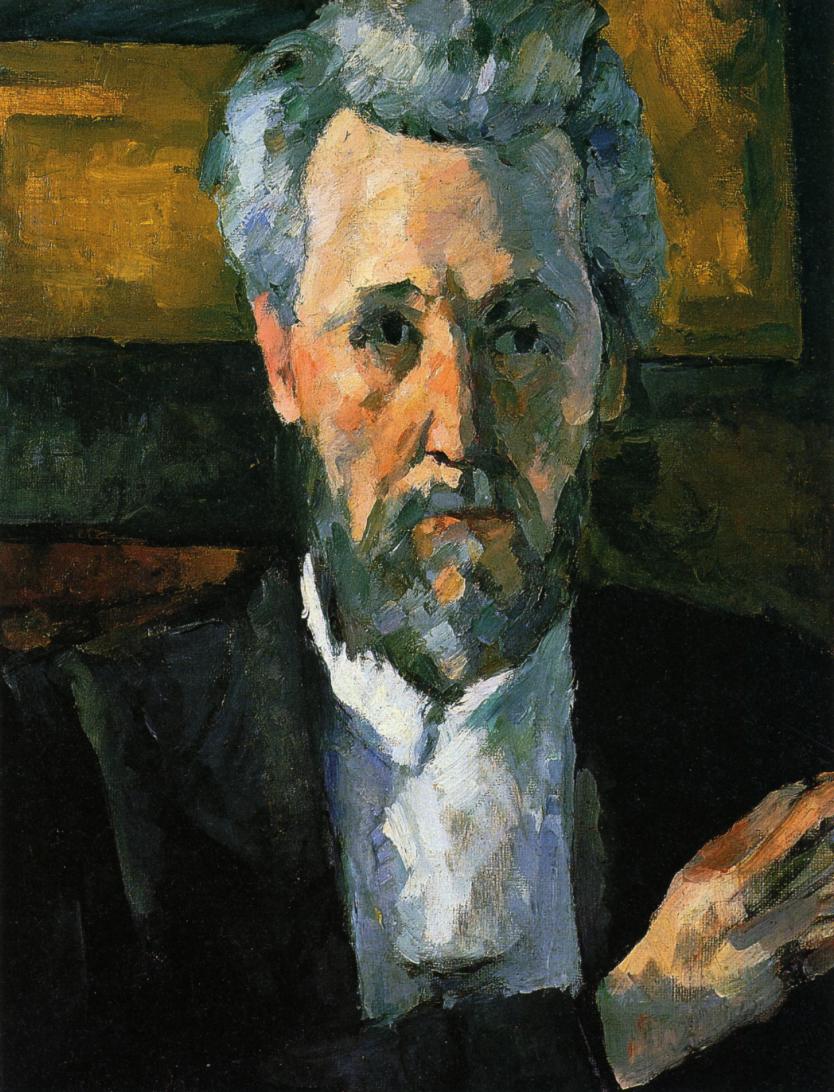 Portrait of Victor Chocquet (1877) – Paul Cézanne Tablo