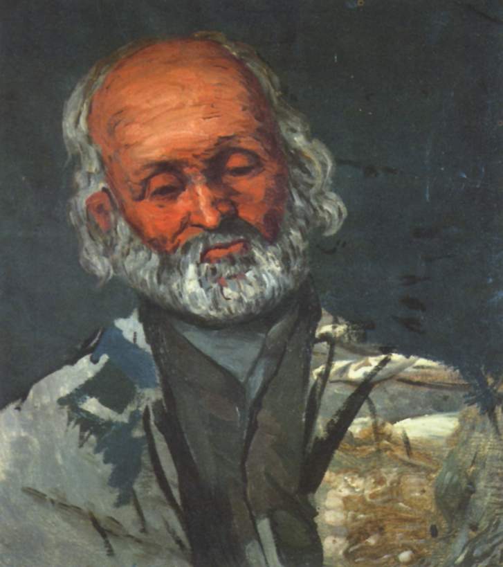 Portrait of an old man (1868) – Paul Cézanne Tablo