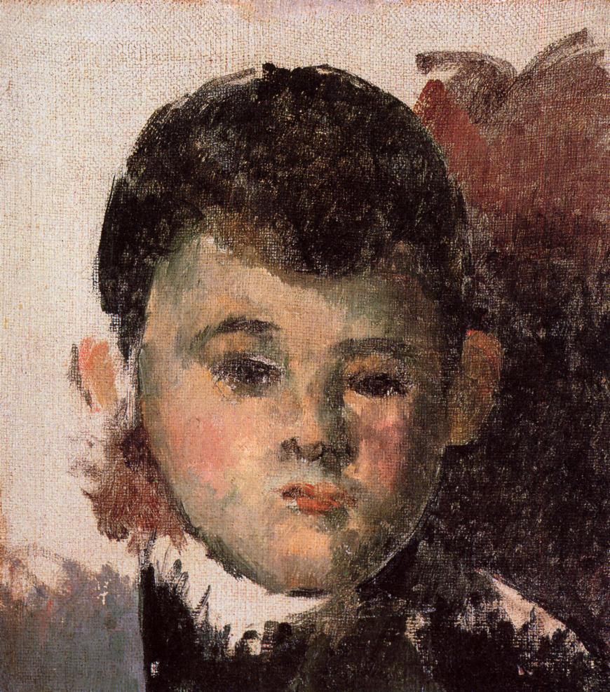 Portrait of the Artist's Son (1878) Paul Cézanne tablo - Dekolata