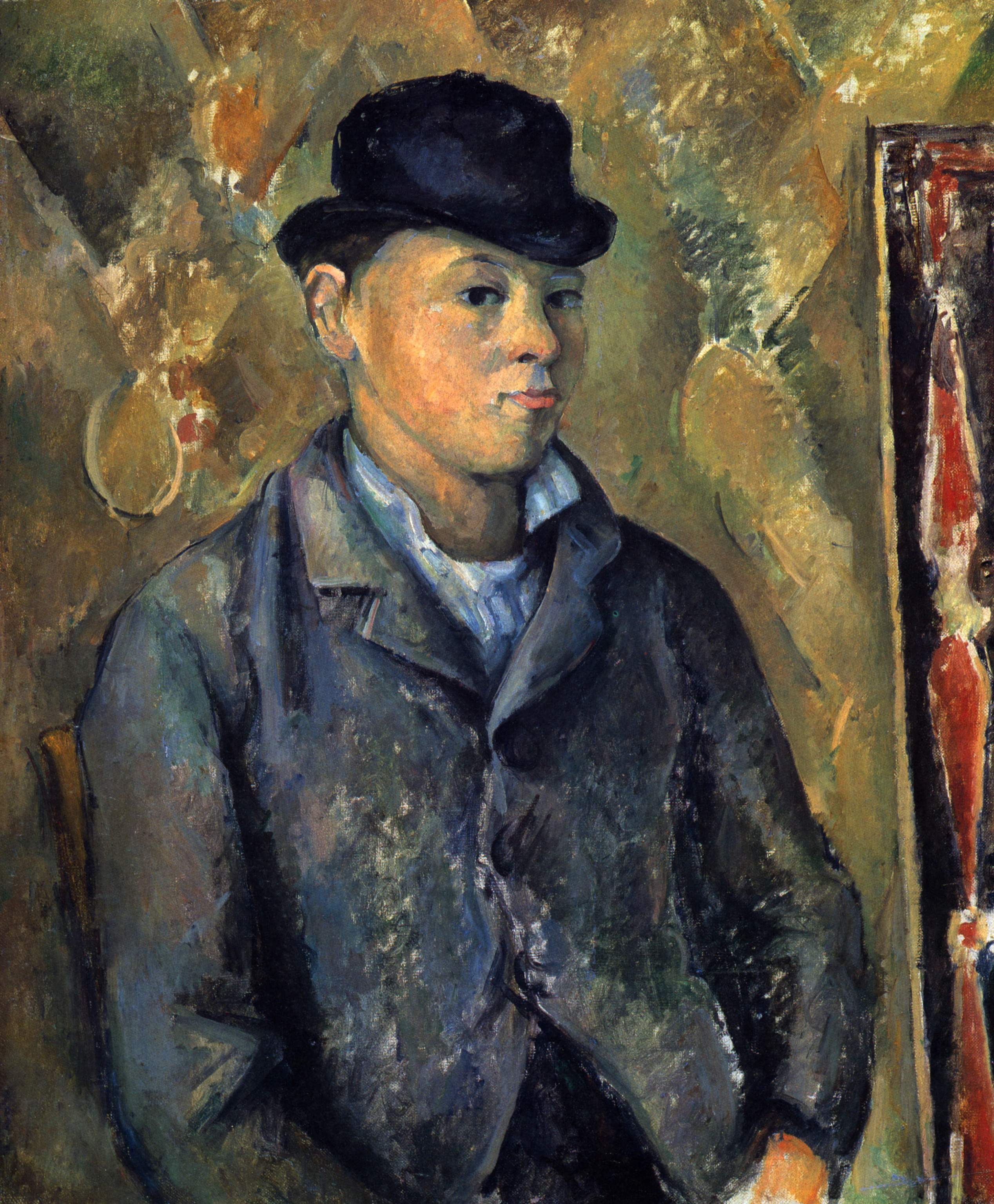 Portrait of the Artist's Son (1890) Paul Cézanne tablo - Dekolata