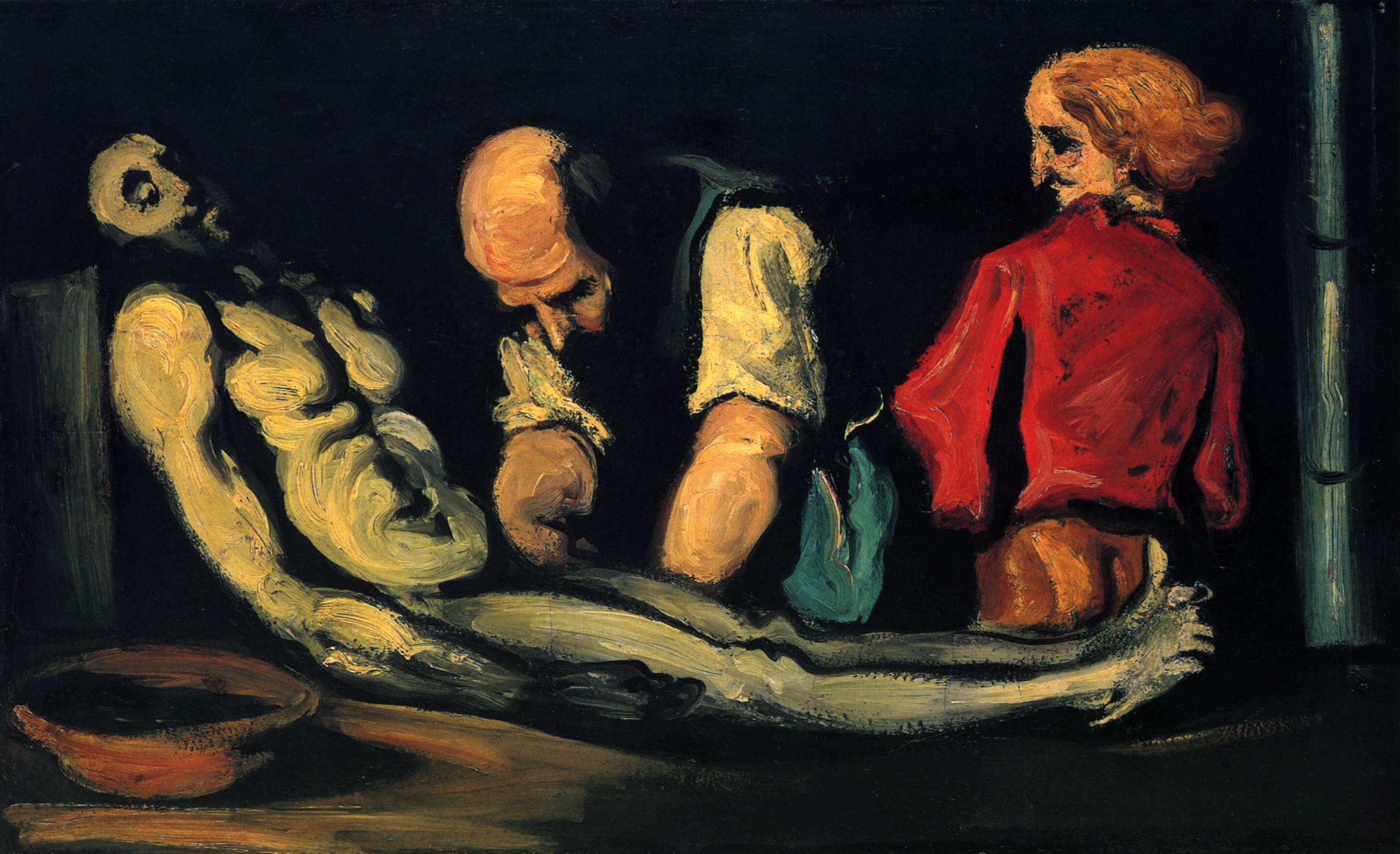 Preparation for the Funeral (1869) Paul Cézanne tablo - Dekolata